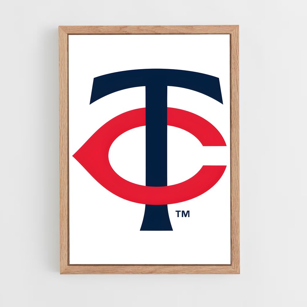Poster Twins Forever – affiche Baseball (vue 4)